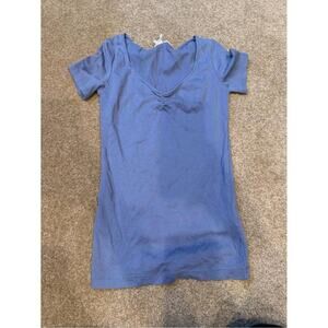 Label of Graded Goods Women's Blue Short Sleeve T-Shirt Size XS